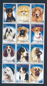 [NA1517] Antille Olandesi Antille 2004 Cani Cani Chiens Perros MNH - Foto 1 di 1
