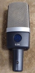 AKG C214 Wired Condenser Microphone for Streaming Directional Noise Reduction - Picture 1 of 7
