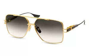 DITA GRAND EMPERIK DTS159-A-01 Yellow Gold Black Grey Lens Sunglasses AUTHENTIC - Picture 1 of 5