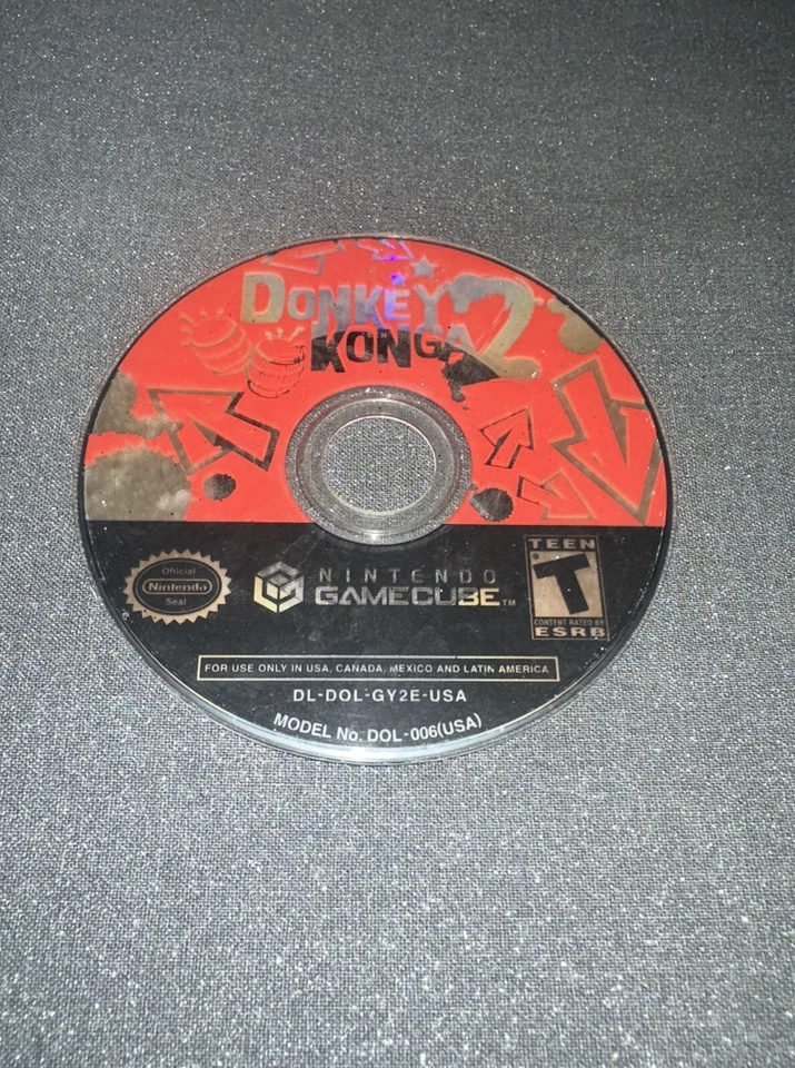Donkey Konga 2 Nintendo GameCube solo disco G60 Foto 1 de 1