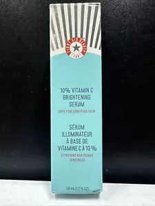 First Aid Beauty 10% Vitamin C Brightening Serum 1.7floz.(50ml) ✅Sensitive Skin - Picture 1 of 10