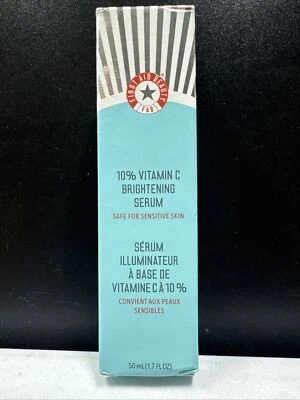 First Aid Beauty 10% Vitamin C Brightening Serum 1.7floz.(50ml) ✅Sensitive Skin - Image 1 of 4