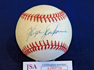 Fergie Jenkins Signed / Autographed ONL Charles Feeney Baseball JSA COA - Picture 1 of 6