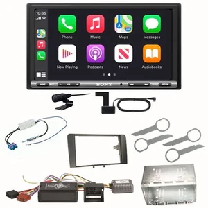 Sony XAV-AX3250 DAB+ Bluetooth Android Auto CarPlay Einbauset für Audi A3 8P 8PA - Bild 1 von 1