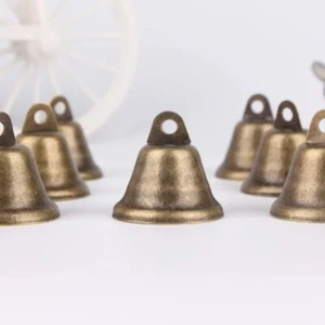 5pcs/10pcs 38mm Brass Jingle Bells – Christmas Decorations Pet Pendants & Wind - Picture 1 of 10