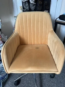 Home Office Desk Chair Swivel Task Chair Accent Armchair with Adjustable Height - Picture 1 of 8