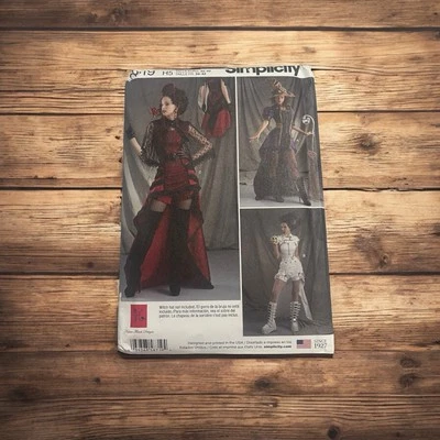 Simplicity 8719 Steampunk Sewing Pattern Sizes 6-14 Used but Uncut - Image 1 of 4