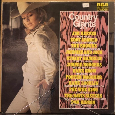 COUNTRY GIANTS VOL. 4 - VARIOUS - Vinyl LP - RCA - 1972 VG FREE POSTAGE (3050) - Image 1 of 4