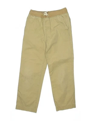 Lands' End Girls Brown Khakis 8 - Image 1 of 2