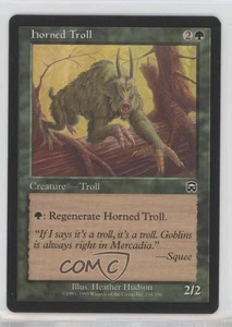Horned Troll Magic: Mercadian Masques #251 1999 2k3 - Imagen 1 de 3