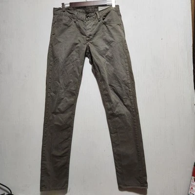 Rag & Bone Jeans Men's Gray Slim Legs 5 Pocket Actual Measurements 34 X 33 - Image 1 of 4