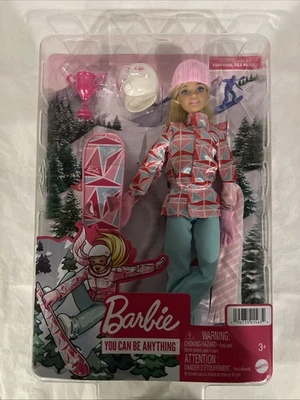 Muñeca Barbie Snowboarder con Accesorios - Barbie Tú Puedes Ser Cualquier Cosa NUEVO Foto 1 de 4