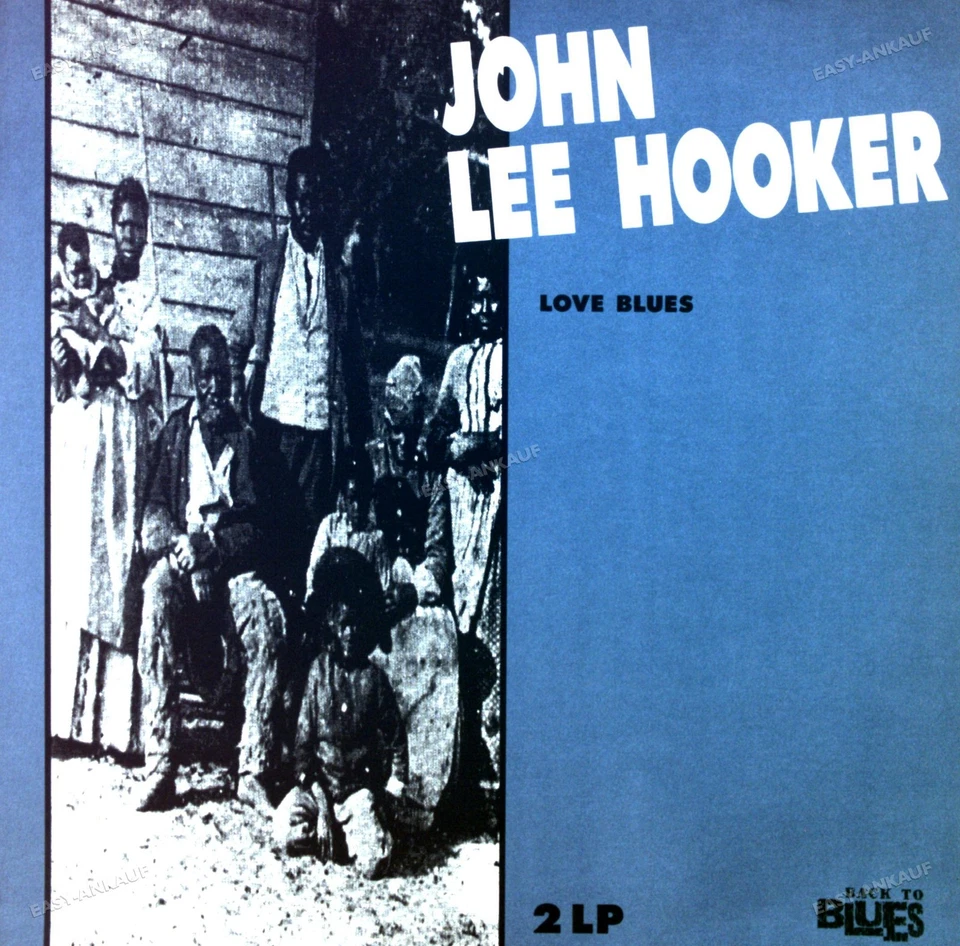 John Lee Hooker - Love Blues Germany 2LP 1990 (VG+) '* Foto 1 de 1