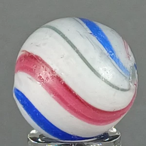 Vintage German Handmade Peppermint Swirl 0,68 cm Near-Mint Condition  - Bild 1 von 19