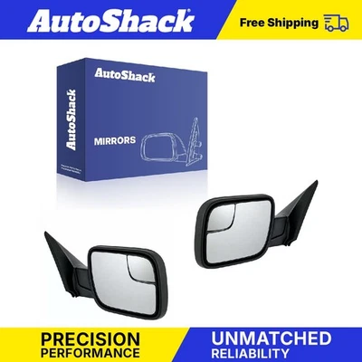 Side View Mirrors Power Black Pair for Ford Explorer Foto 1 de 4