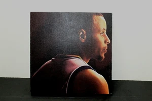 Steph Curry 8 inch by 8 inch Portrait Print on Canvas - Picture 1 of 2