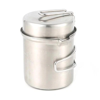 Juego de utensilios de cocina portátil de acero inoxidable 304 accesorios de herramientas de senderismo Foto 1 de 4