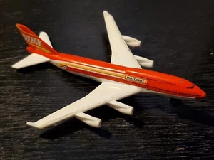 Avión de juguete fundido a presión Mattel Matchbox Boeing 747-400 2006 SB69 MBX avión Sky Bus - Imagen 1 de 1