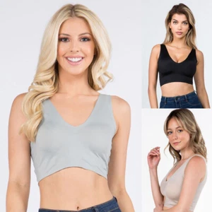 Sujetador Bralette Almohadillas Extraíbles Suaves Palangre Sin Costuras Anémona - Imagen 1 de 21