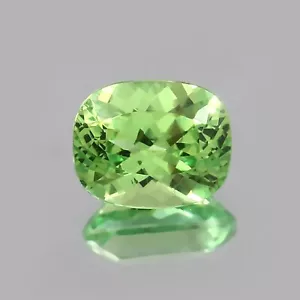Piedra preciosa suelta corte cojín verde peridoto peridoto de Ceilán 10x8 mm - Imagen 1 de 4