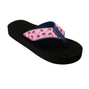 Palm Tree Flip Flops - Picture 1 of 1