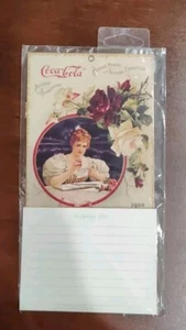 Coca-Cola Magnetic Shopping List Notepad Delicious & Refreshing Gallery Graphic - Picture 1 of 1