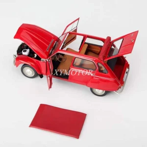 NOREV 181618 1:18 Citroën Dyane 1978 Diecast Model Car Red Toys Gifts Collection - Picture 1 of 9