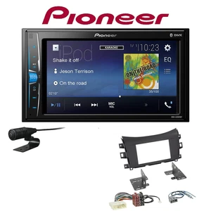 Pioneer Multimedia Radio Bluetooth für Nissan NP300 Navara Pick-up ab 2016 matt - Bild 1 von 6
