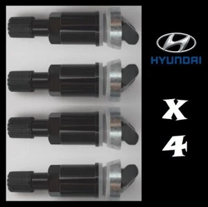 4 x Tyre Pressure Sensor Valve TPMS for Hyundai i20 i30 Santa Fe Ioniq Tucson - Picture 1 of 3