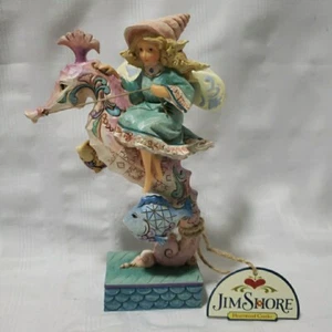 Statuina scultura cavallo fata mare Jim Shore 2009 Heartwood Creek con etichetta #4014982 - Foto 1 di 7