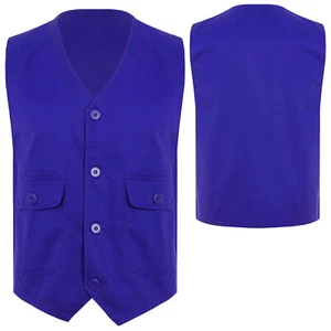 Unisex Kids Waistcoat Activities Vest Social Uniform Junior Volunteer Safety - Picture 1 of 57