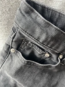 Topman Black Denim Shorts - 30" waist - StretchSlim Short - 100% cotton Men’s - Picture 1 of 6