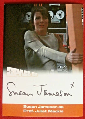 SPACE 1999 - SUSAN JAMESON - Personally Signed Autograph Card - Unstoppable 2018 - Image 1 of 2