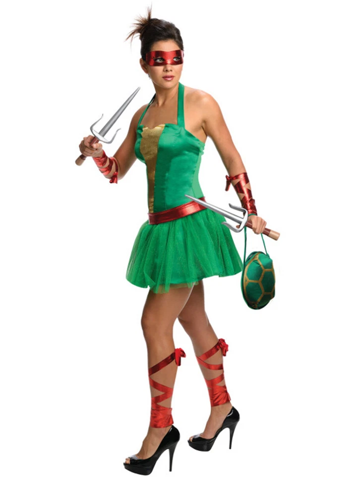 Disfraz de mujer Teenage Mutant Ninja Turtles Raphael Foto 1 de 1