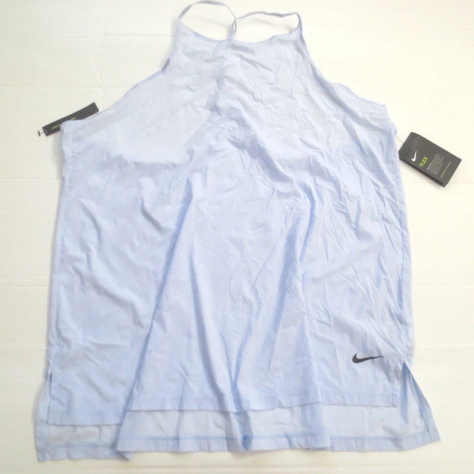 Nike Plus Size Flex Y-back Training Tank Top Light Blue 2x M356