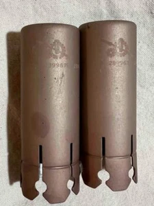 Pair of IERC Tall Tube Shields, Looking Good, Light Metallic Brown - Picture 1 of 6