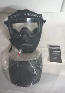 Máscara facial Armor Vforce sistema de visión paintball nueva caja abierta - Imagen 1 de 8