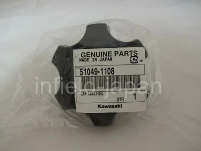Tapa Gas Original Kawasaki KLX650 KLX250 KX250 KDX220 KX125 KX80 51049-1108 F/S Foto 1 de 3