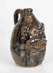 Marie Rogers Face Jug , 7" tall - Picture 1 of 10