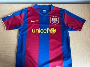 FC Barcelona Football Home Jersey Shirt 2006/07 Nike Kids Large 12-13 Years Old - Picture 1 of 14