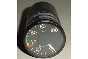 396-00S1-D1, indicador de presión de aceite de aeronave - Imagen 1 de 1
