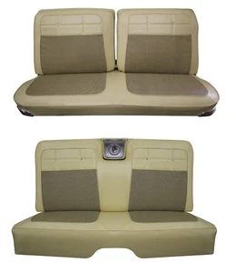 1962 Impala Convertible Front & Rear Bench Seat Upholstery in Many Colors - Imagen 1 de 6