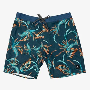 Rip Curl Board Shorts Mens 36 Floral Quick Dry Drawstring Beach Swim Surfing - Picture 1 of 11