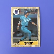 1987 O-Pee-Chee - #126 George Brett Kansas City Royals Hall Of Fame