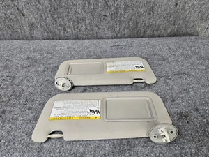 SUN VISORS MIRROR INTERIOR RIGHT & LEFT SET LEXUS 14-20 IS250 IS350 OEM - Picture 1 of 7