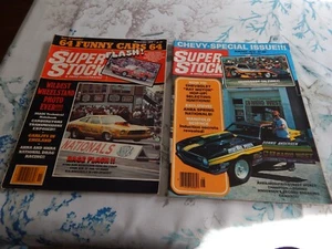 Vintage Super Stock Magazine Lot Of 2 Issue Aug. 1978 And Nov. 1977 - Picture 1 of 4
