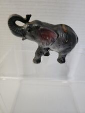 Gray Elephant Japan Trunk Up Good Luck Statue Figurine