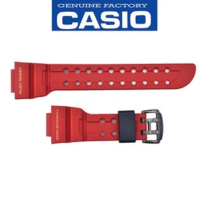 CASIO G-SHOCK Frogman Watch Band Strap GWF-T1030A-1 Original Red Rubber - Picture 1 of 5