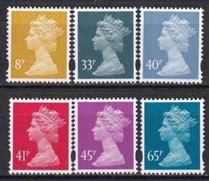 Gran Bretagna 2000 Yvert 2170/75 Basic Elisabetta II MNH VF - Foto 1 di 1