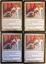 Cho-Manno's Blessing x4 Mercadian Masques 4x MTG Magic the Gathering